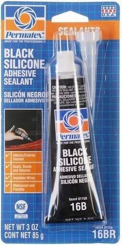 Permatex-silikon czarny 85g-rtv PER60-011