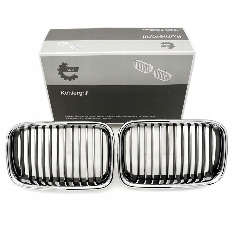 Grill bmw pojedyncza listwa, chrom, bmw 3 e36 - SKV 66SKV044