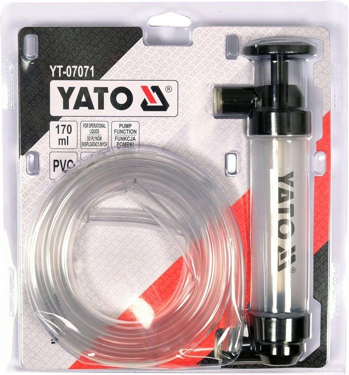 Pompka transferowa oleju 170ml - YATO YT07071