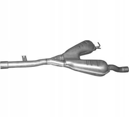 Tłumik srodek bmw 5 e39 2.0 95- - POLMOSTROW 03.38AL