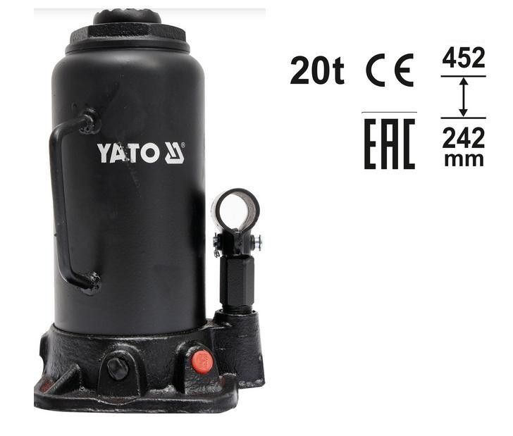 Podnośnik Hydrauliczny Słupkowy 20T - YATO YATYT-17007
