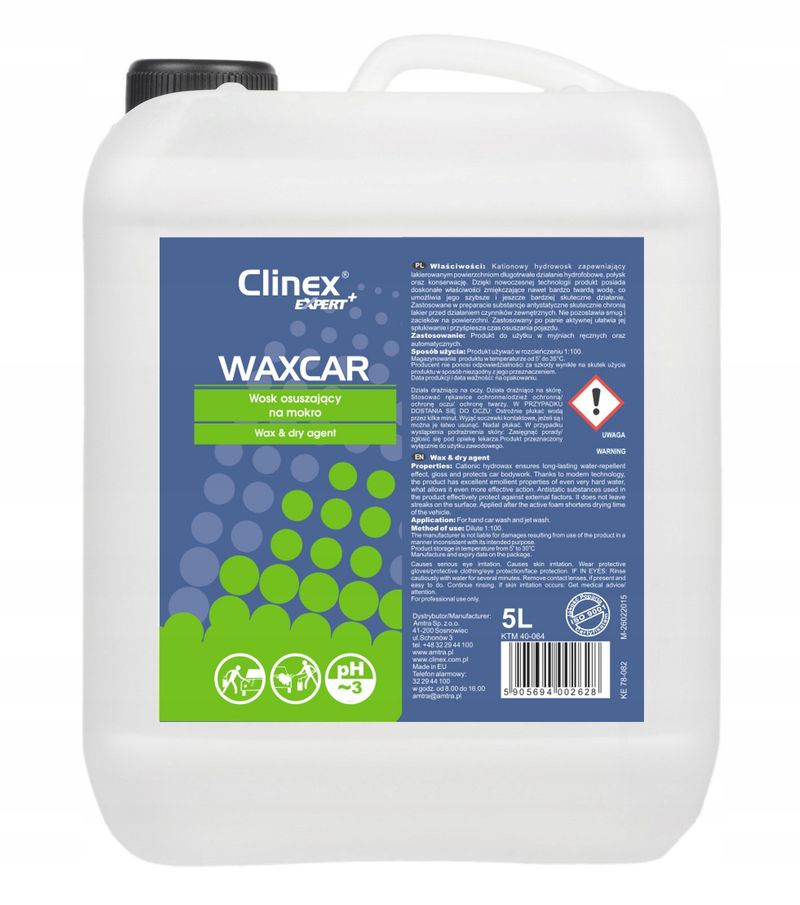 Clinex expert+ waxcar 5l AMT40-064