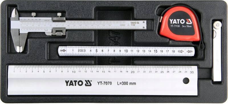 WkŁad do szuflady narz. miernicze 5cz. - YATO yt-55474