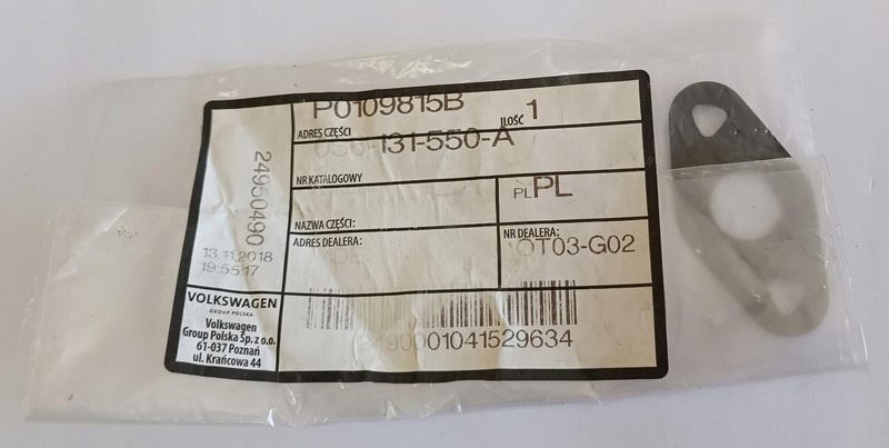 Uszczelkla - OE 036131550A