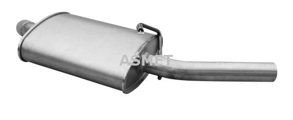 Tłumik układu wydechowego tył - ASMET ASM07.032