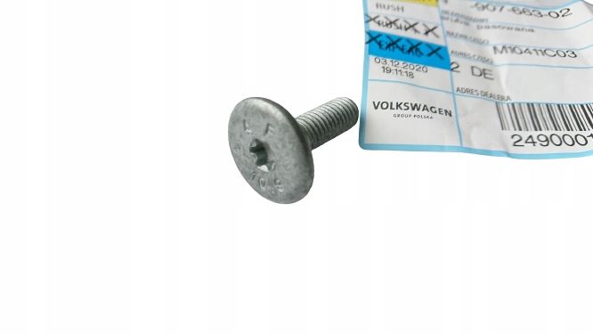 Śruba rolki napinacza - OE N 907 663 02