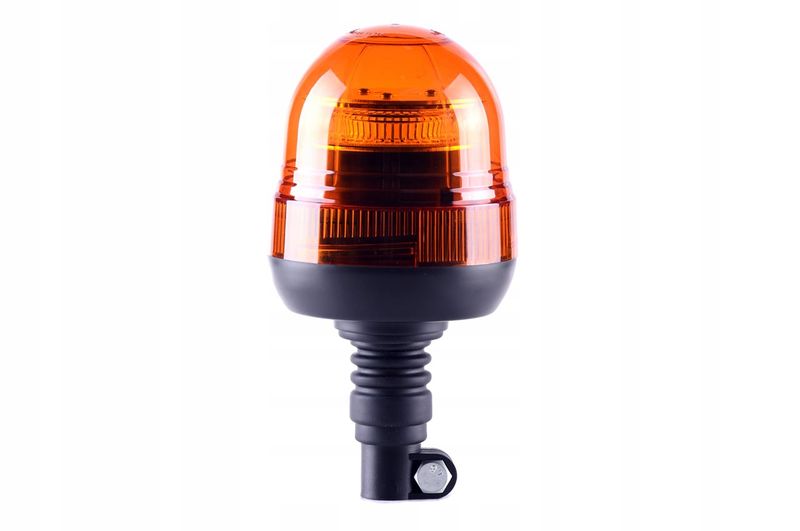 Lampa ostrzegawcza błyskowa kogut 39 LED flex R65 R10 12V 24V WAR09P - AMIO AMI01501