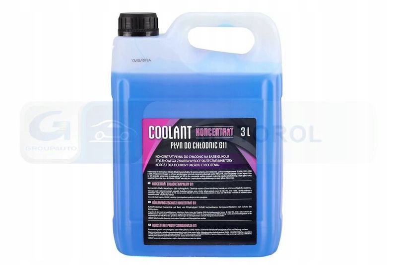 Koncentrat do chłodnic coolant g11 3l COL423502