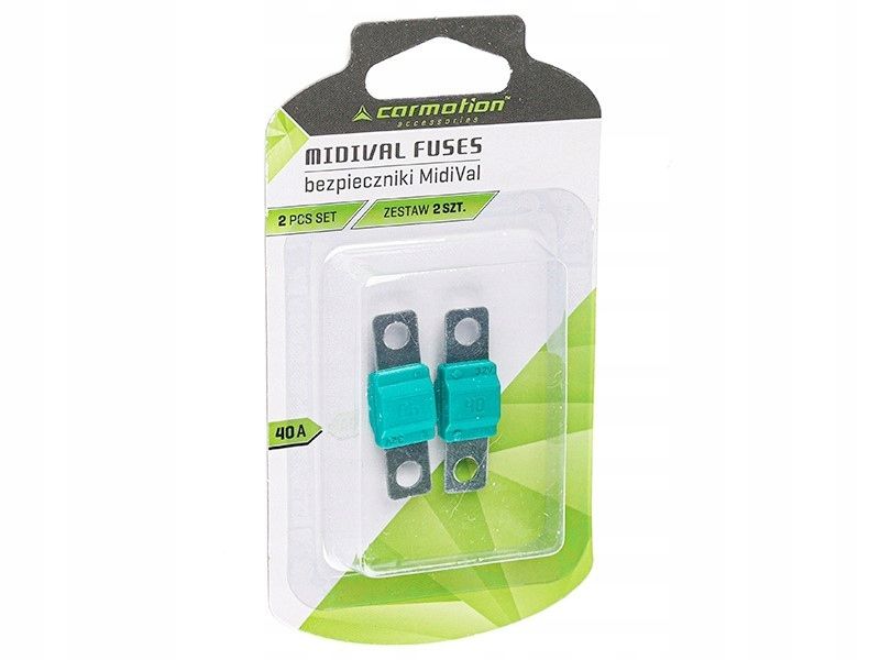 Bezpiecznik Midival 40A zielony - CARMOTION CRM63623