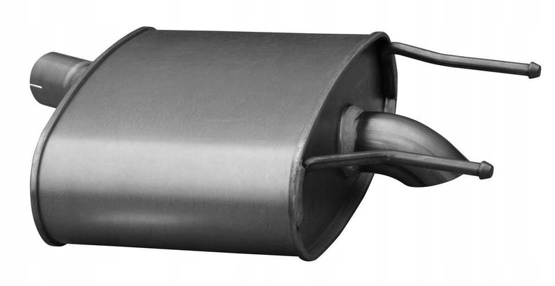 Tłumik układu wydechowego tył - ASMET ASM05.206
