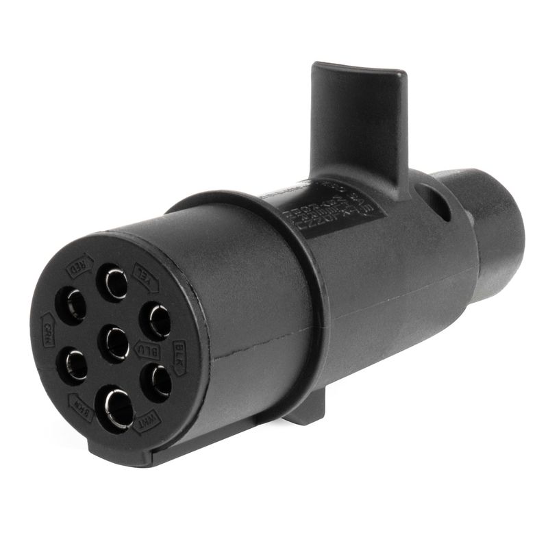Wtyk przyczepy 7 pin typ n 24v tir - AMIO AMI03222