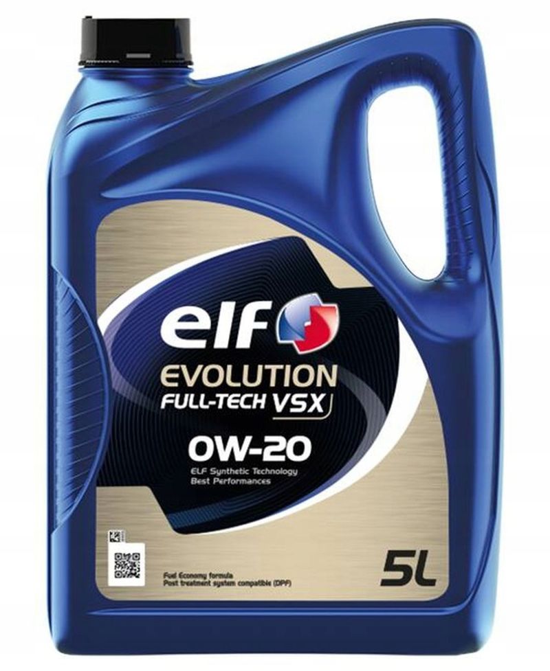 Elf evolution ft vsx 0w20 5l c5, vw 508.00/509.00 2214229