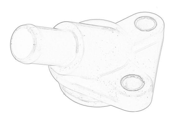 Króciec układu chłodzenia - THERMOTEC SI-IV64