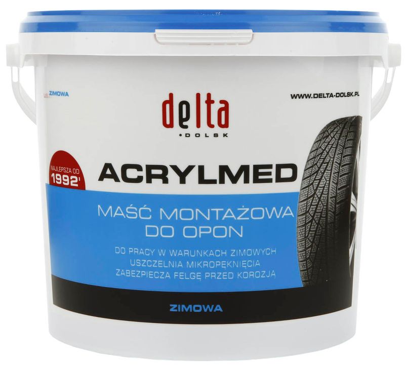 Pasta delta acryl-med niebieska 4kg - TIP-TOP TIPDEN4