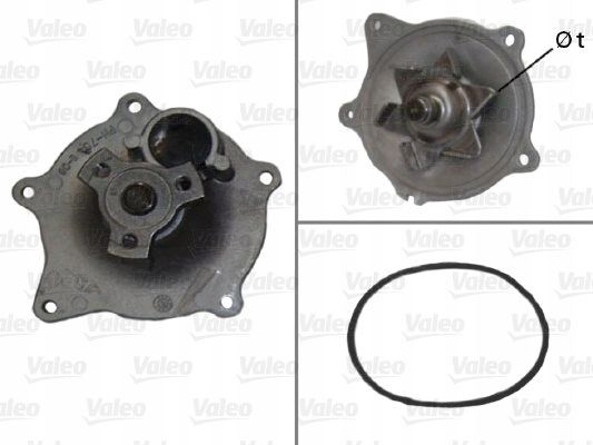Pompa wody chrysler voyager - VALEO 506454