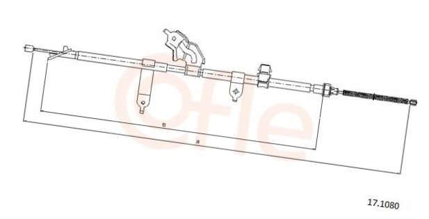 Linka h-ca le toyota yaris 06- bebny - COFLE 17.1080
