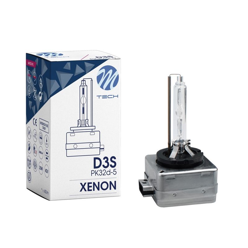 Zarowka xenon d3s 5000k 42v 35w pk32d-5 - M-TECH MTEZHCD3S5