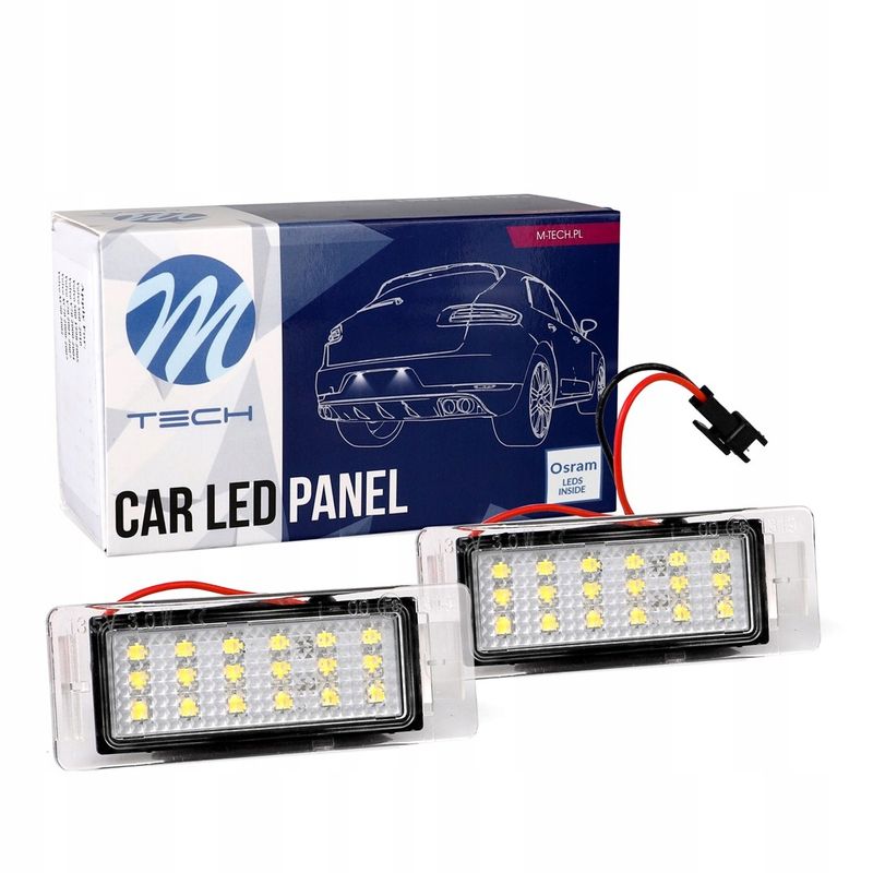 Lampa oświetlenia tablicy rej. - M-TECH CLP115