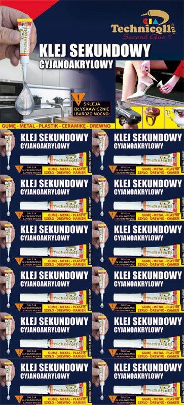 Sekundowy super klej 2g - TECHNICQLL TCHC-031
