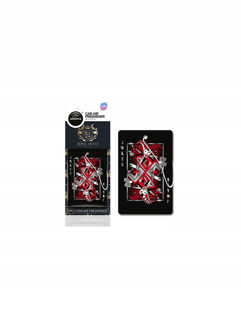 Zapach aroma car cellulose joker silver PARMTMC833994