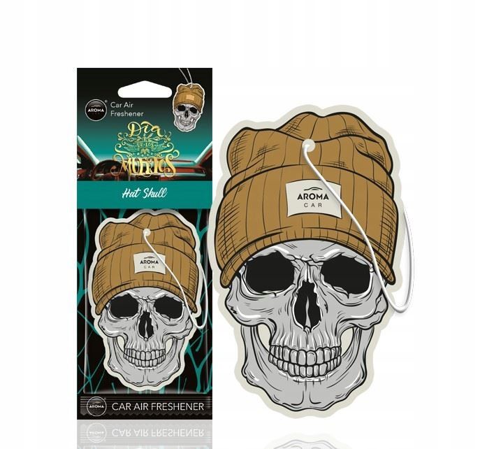 Zapach aroma muertos hat skull - AROMA CAR PARMTMC832782