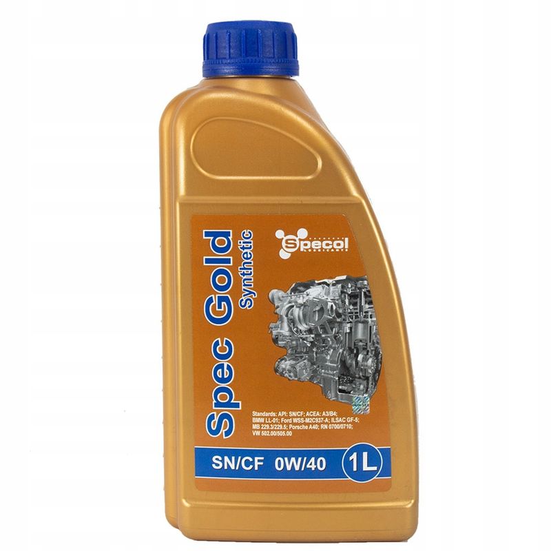 Olej specol 0w-40 spec gold sn/sm 1l OLESPE101753