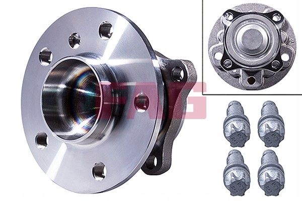 Łożysko koła piasta tył - FAG 713 6496 20