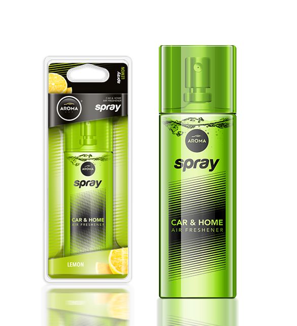 Zapach aroma car pump spray 50ml lemon PARMTMS920604