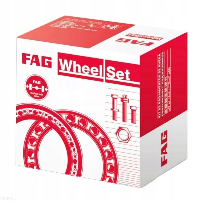 Zestaw tulei belki tył - FAG 830 0031 30