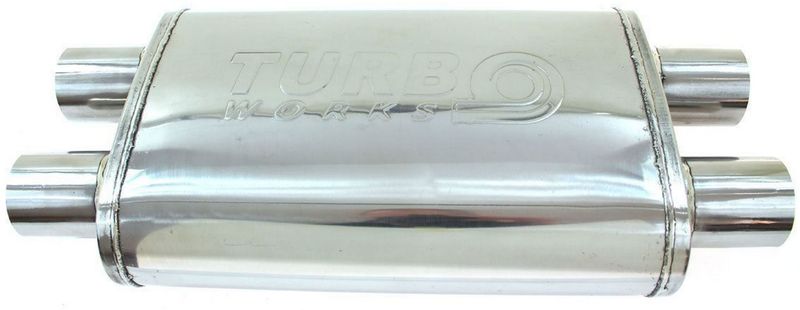 Tłumik układu wydechowego - TURBOWORKS TW-TL-101