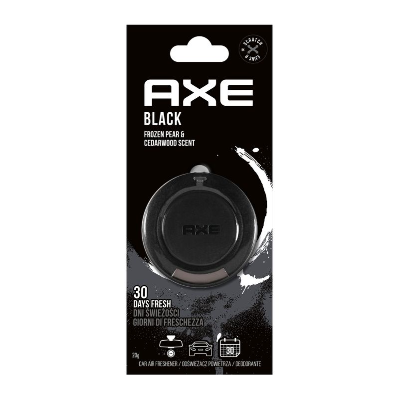 Axe 3d hanging air freshener - black AMT34-101