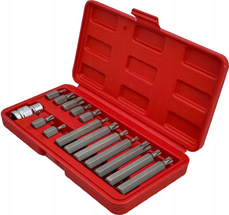 Zestaw 15 bitow torx w opk. - SATA SATGR51013