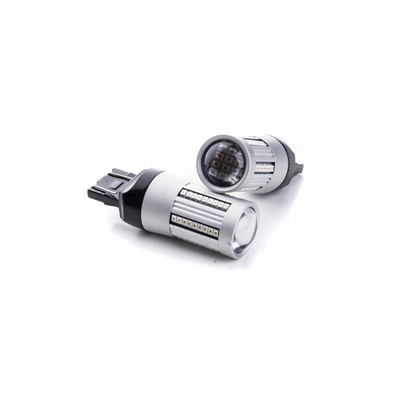 Zarowka 12v w21/5w 7443 66smd 2016 red c EPL258