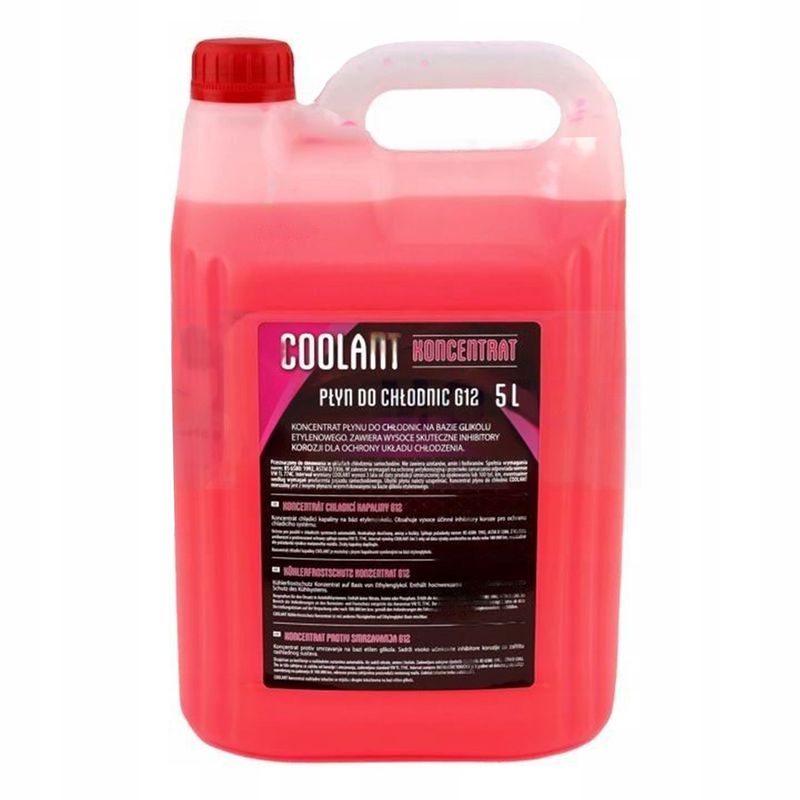 Koncentrat do chłodnic coolant g12 5l COL423397