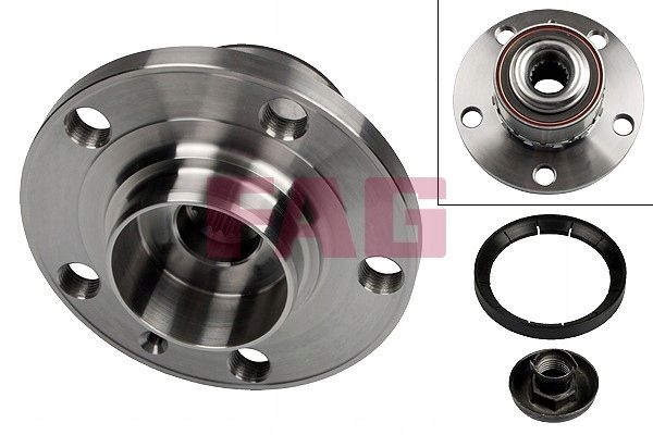 Łożysko koła piasta przód - FAG 713 6105 70