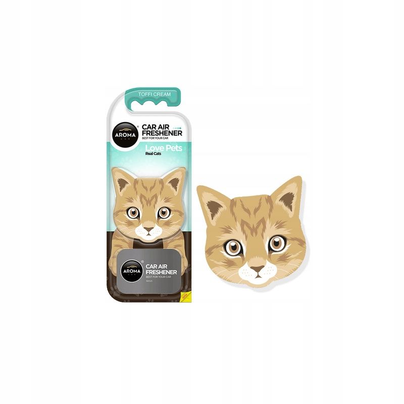 Zapach aroma car real cats toffee cream MTMP102876