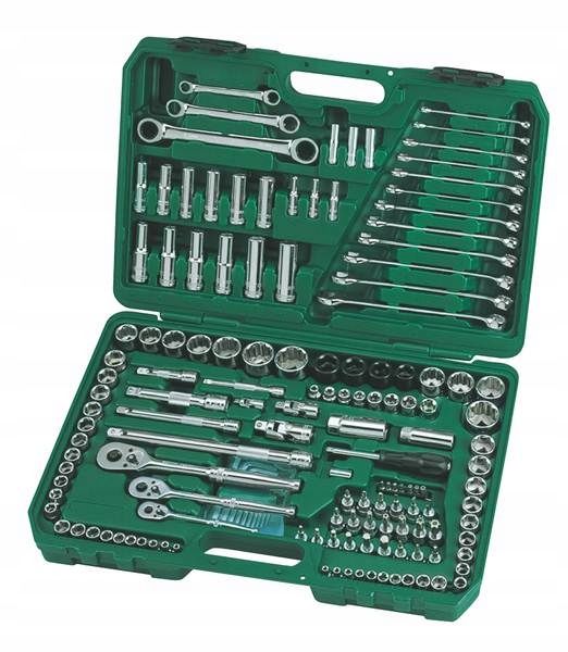 Wałizka narzedziowa 150el.1/2" 3/8" 1/4" - SATA SAT09510