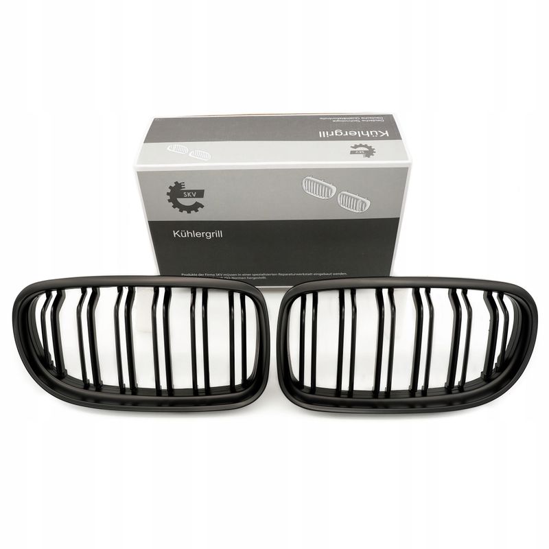 Grill bmw podwójna listwa, czarny mat, bmw 3 e90 facel… - SKV ESEN 66SKV101