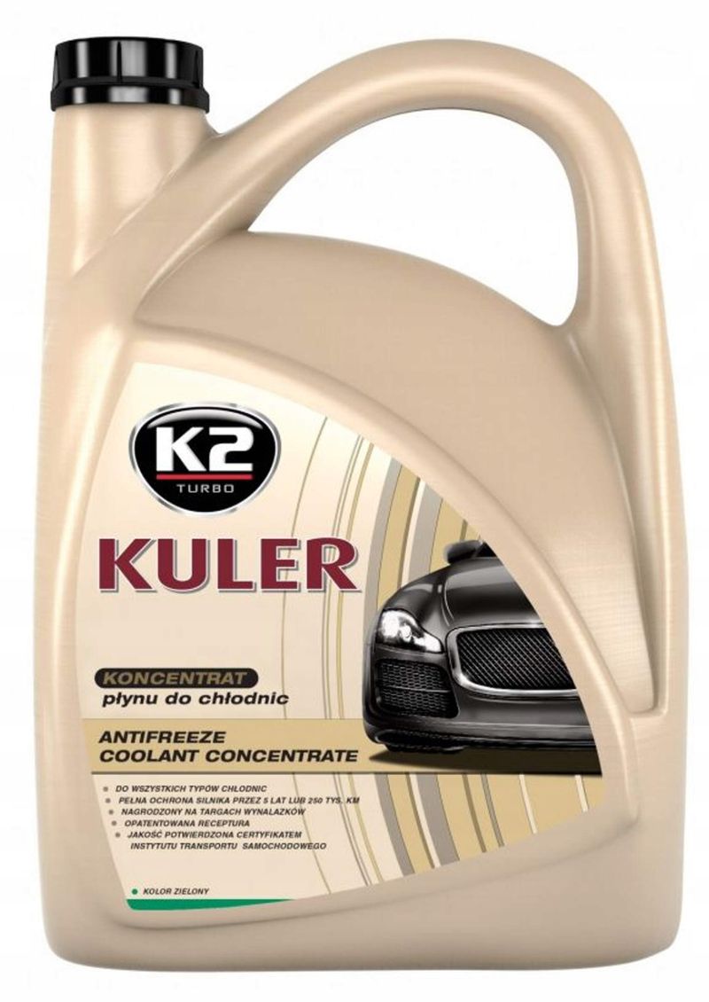 Płyn do chłodnic kuler 5l konc zielony - K2 MELLE MELT215Z