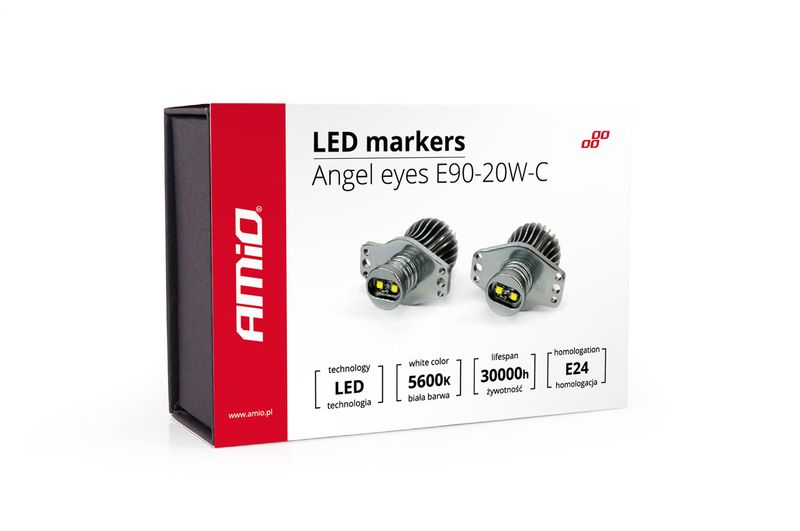 Led marker ringi markery bmw e90 20w-c - AMIO AMI01541