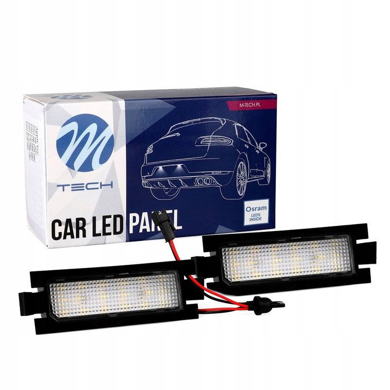 Lampa oświetlenia tablicy rej. - M-TECH CLP127
