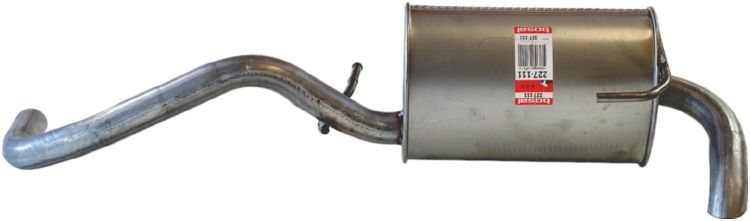 Tłumik układu wydechowego tył - BOSAL BOS227-111