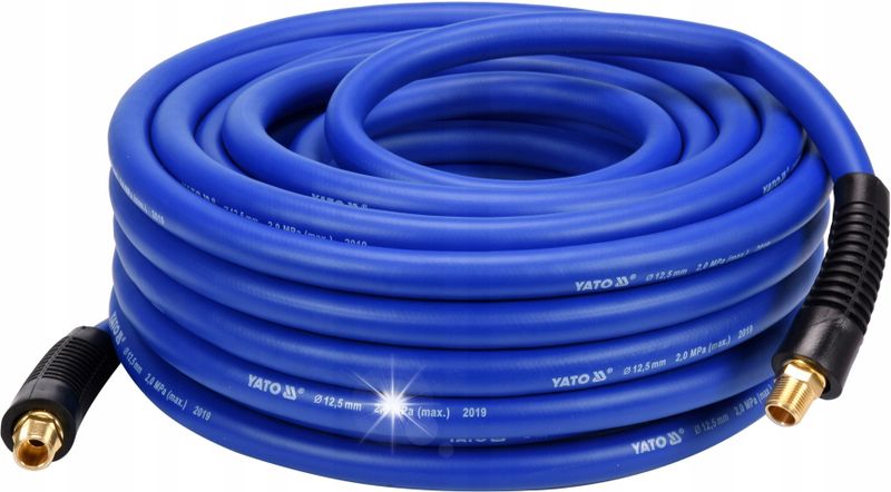 Wąż pneumat. 12.5mm 1/4" 20m hybrydowy - YATO YT24237