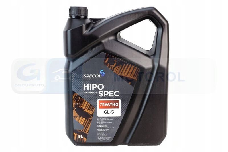 Olej specol 75w-140 hipospec gl-5 5l OLESPE101026
