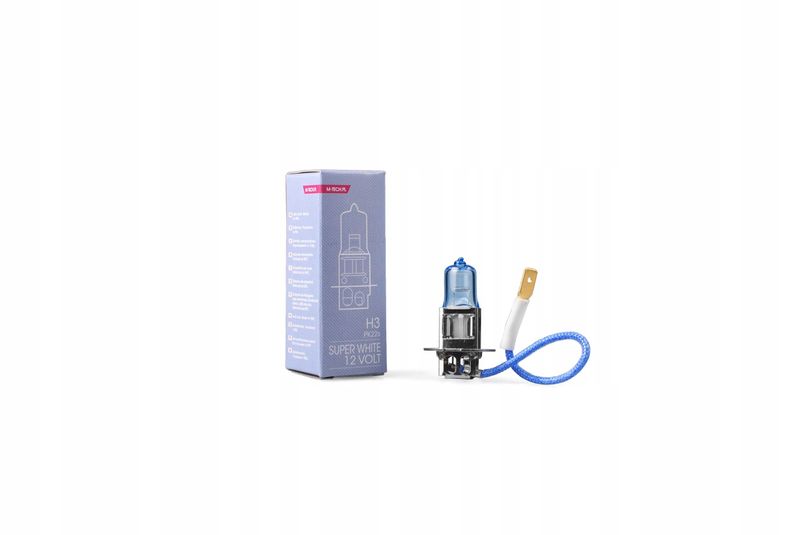 Zarowka 12v h3 55w pk22s superwhite - M-TECH MTEZSW3