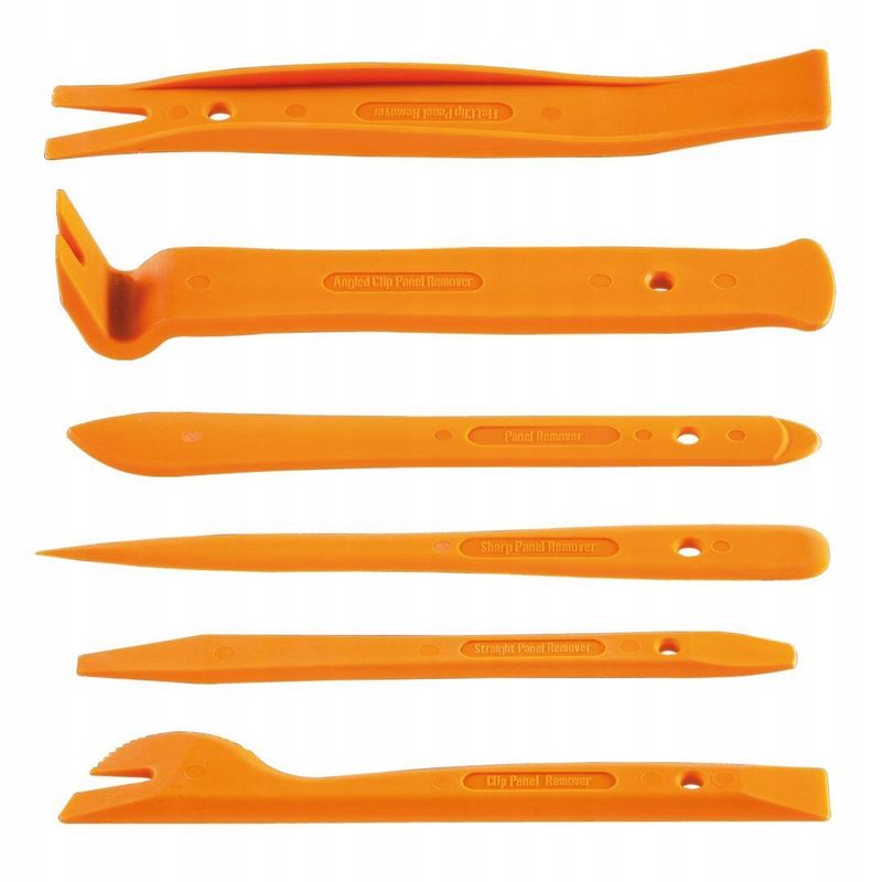 Zestaw sciagaczy do tapicerki, 6 szt. - NEO TPX11-823