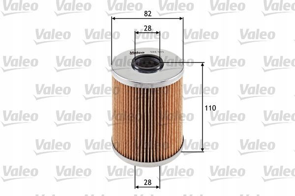 Filtr oleju wkład - VALEO 586535
