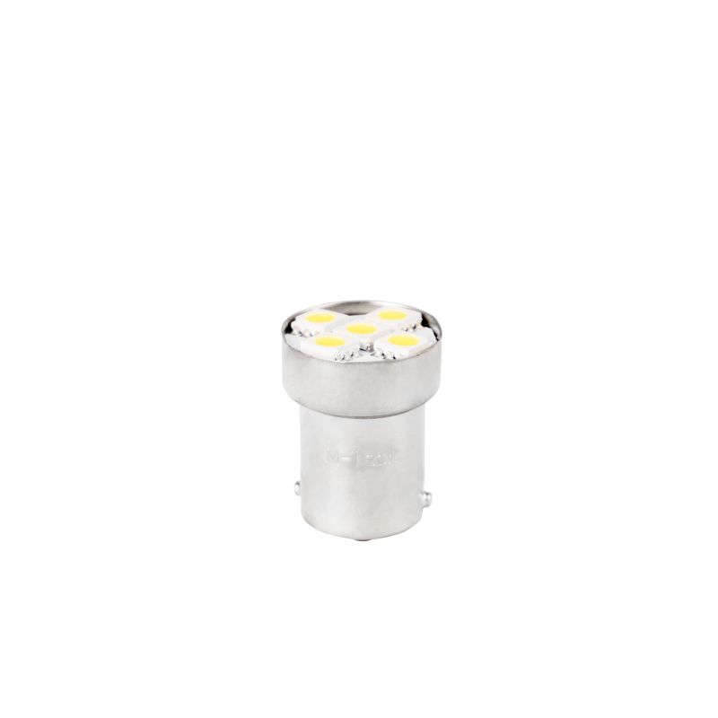 Zarowka led 12v 5w 1.2w ba15s 5xsmd5050 - M-TECH MTELB075W