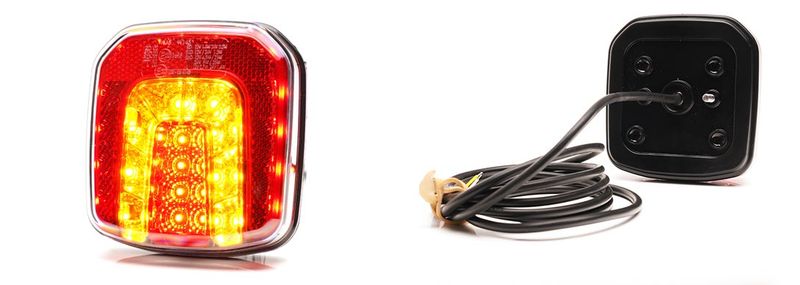 Lampa zespolona tylna LED 1604 - WAŚ 1604 W145RR