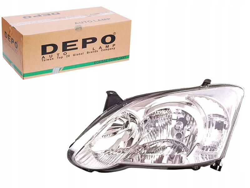 Reflektor /l/ toyota corolla 01-07 - DEPO 212-11H6L-LD-EM